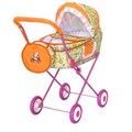 Коляска для кукол №4 цветная с сумкой 70-30-58/Ясюк/ 108-719