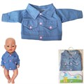 Одежда для куклы Курточка джинсовая 85 708-466