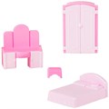 Набор мебели для кукол "Спальня" У342./16/ 108-901