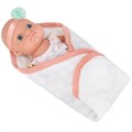 Пупс Miss Kapriz MK2308K-CE 20 см. в одеяльце в пак. 907-830