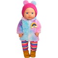 Пупс Yala Baby YL2440F-C 40 см Зимние забавы с аксесс. в кор. 908-235