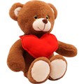 Мишка Топотыж шарики мелк. мотор., красное сердечко 27/32 см 016527S-44 145-982