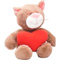 Кошка Розита 37/53 см с большим красным сердцем 0912037S-45 146-002