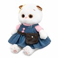 Ли-Ли Кошечка BABY в сарафане "Деним" LB-157 244-821
