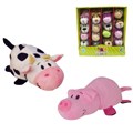 Игрушка Вывернушка 2 в 1 Хрюшка-Коровка 1toy Т12329 513-348