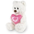 Мишка Белый с Сердцем 23см MT-SUT061705-23 . 745-531
