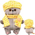 Басик BABY в берете и шарфе в клетку BB-146 146-402