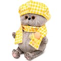 Басик BABY в берете и шарфе в клетку BB-146 146-402