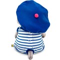 Басик BABY в полосатом комбинезоне и берете BB-145 145-138