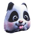 Подушка декоративная мордочка Панда 30 см МТГ01107 Levatoys в пак. 146-164