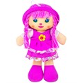 Кукла мягк. в платье E156010 25см 789-158
