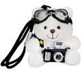 Брелок Мишка с очками и фотоаппаром FG250426034G цвет в ассорт. 146-702