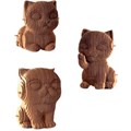 Набор для творчества Конструктор из картона. Объёмная игрушка "Котята" (3 игрушки в наборе) Нг-033 LORI. 995-486