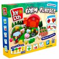 Набор для творчества Масса для лепки Joy Doh набор FARM PLAYSE -ФЕРМЕРСКОЕ ПОДВОРЬЕ,3d формы,бол. ферма,17 аксессуаров,4 баночки с тестом FARM-224 pot /12/ *** 987-295