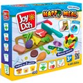 Набор для творчества Масса для лепки Joy Doh набор HAPPY MEAL-ОБЕД НА ВСЮ СЕМЬЮ,мн. блюд, 16 аксессуаров,3 баночки с тестом MEAL-150 pot /12/ *** 987-275