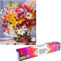 Набор для творчества Алмазная мозаика 40*50 см полное заполнение Летний букет Ам-129 LORI 993-217