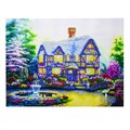 Набор для творчества Алмазная мозаика Сказочный домик 40*50см частичная выкладка 87140 976-507