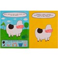 Наклейки Умка 9785506072508 Весёлая ферма. Смешные мордашки. СИНИЙ ТРАКТОР 989-827