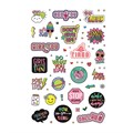 Наклейки PINK POWER STICKERS (бледно-розовая обложка) 978-5-00141-603-6 988-090