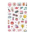 Наклейки PINK POWER STICKERS белая обложка 978-5-00141-605-0 983-448
