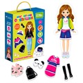 Игра На магнитах.Одевашка.Стильная девочка ET05-007 996-970