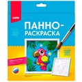 Набор Для Творчества 3D Art Панно-раскраска 15*15см "Попугай" Ирп-025 Lori 996-310