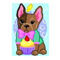 Набор для творчества Картина по номерам для малышей "Модный щеночек" Ркн-070 Lori 877-759