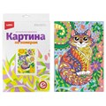 Набор для творчества Картина по номерам для малышей "Котик" Ркн-012 Lori 777-324