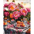 Набор Для Творчества Картина по номерам на картоне 40*50 см Летнее чаепитие Кпн-361 Lori 993-230