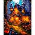 Набор Для Творчества Картина по номерам на картоне 40*50 см Сказочный дом Кпн-365 Lori 989-999