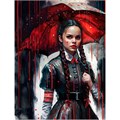 Набор для творчества Роспись по холсту 40х50 см Красный дождь Х-8830 989-551