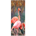 Набор для творчества Картина по номерам.Панно.Розовый фламинго 35х88 HRP0015 /20/ 978-286