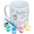 Набор для творчества Кружка для росписи БУБА МУЛЬТИ АРТ 100MUG-BU 993-393