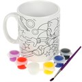 Набор для творчества Посуда для росписи Синий Еж МУЛЬТИ АРТ MUG-096207 989-539