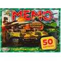 Игра Умка Военная техника.Карточная игра Мемо. 50 карточек 4680107921239 833-405