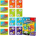 Игра настольная "Кто первый?! Числовая дуэль" 128 карт 05741 936-155