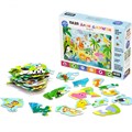 Пазл фигурный Baby Games.Дикие джунгли 08358 Origami 935-392