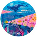 Пазл 500 Подводный мир.Круглый P1001 834-797