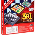 Шахматы магнитные 3 в 1 1704K634-R 934-616