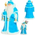 Дед Мороз 23 см в синем В4287 150-837