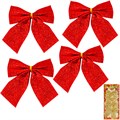 Елочное украшение Бант 4шт. FG240517136M 251-988