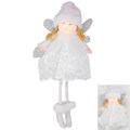 Елочное украшение мягкая игрушка Ангел 21 см 230-3966 751-250
