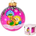 Шар 80мм Змея Марина КУ-80-244016 150-844