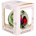 Шар 100мм Два снегиря КУ-100-1601 150-875