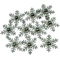 Снежинка "Серебро" 3 × 3 см Н-863 560-969