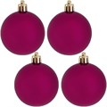 Елочный набор Шары роз., бордо, беж. 6 см 12шт. в кор. E-PT48412A СТОК 151-918