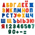 Набор цифр,букв рус. алфавита и мат.знаки (Н=2,5см, 78шт) 02022 /10/ 411-126