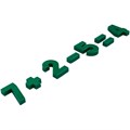 Набор цифр и знаков (Н=2,5см, 52 шт.) 858 /16уп/ 110-257