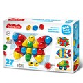 Набор для творчества Мозаика для самых маленьких Бабочка d40/4 27 эл. BABY TOYS 03580 977-821