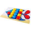 Набор для творчества Мозаика для самых маленьких Бабочка d40/4 27 эл. BABY TOYS 03580 977-821